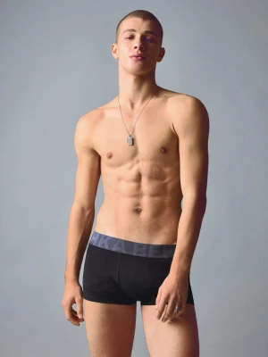 Bershka Komplet 3 Bokserek Z Szerokim Pasem Mężczyzna Różowy