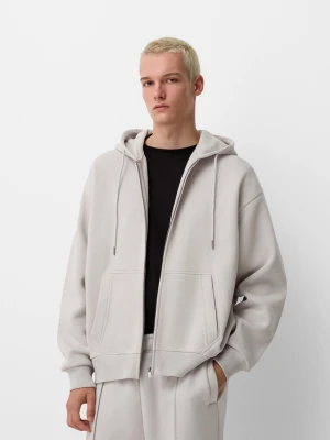 Bershka Komplet: Bluza I Spodnie Wide Leg Mężczyzna Wielokolorowy