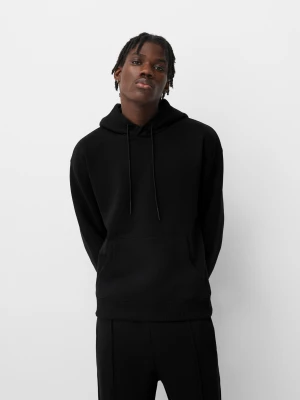 Bershka Komplet: Bluza I Spodnie Wide Leg Mężczyzna Wielokolorowy