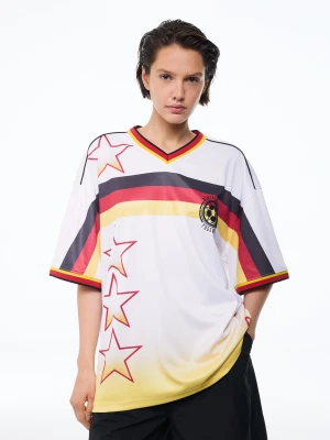 Zdjęcie produktu Bershka Koszulka Oversize Fifa World Cup™ Niemcy Kobieta Biały