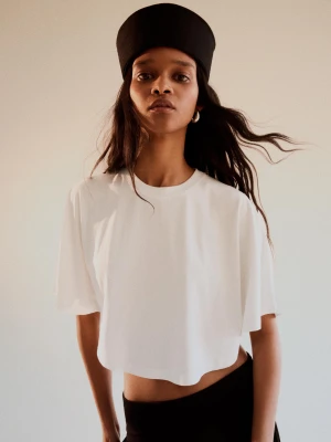 Zdjęcie produktu Bershka Koszulka Oversize Z Efektem Warstwowości Kobieta Biały