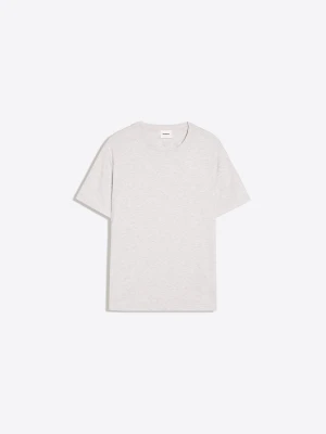 Bershka Koszulka Prążkowana O Kroju Slim Mężczyzna Szary