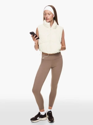 Zdjęcie produktu Bershka Krótka Pikowana Kamizelka Kobieta Biały