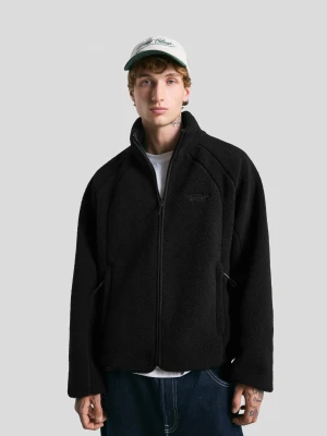 Zdjęcie produktu Bershka Kurtka Z Kożuszkiem Mężczyzna Czarny