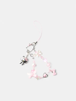 Zdjęcie produktu Bershka Łańcuszek Do Telefonu Komórkowego Hello Kitty Mania Kobieta Różowy