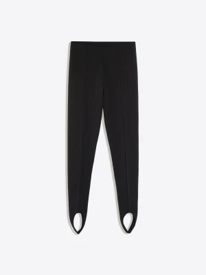Bershka Legginsy Ze Strzemionami Kobieta Czarny
