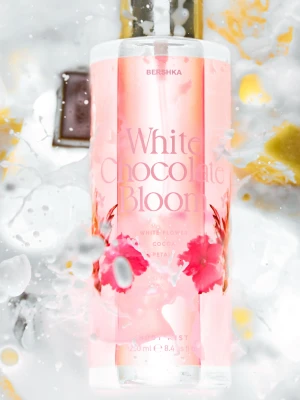 Bershka Mgiełka Do Ciała White Chocolate Bloom 250 Ml Kobieta Czerwony