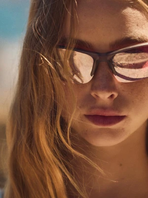 Bershka Okulary Polaryzacyjne Kobieta Szary