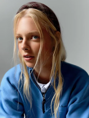 Bershka Opaska Do Włosów W Kratę Kobieta Rubinowy