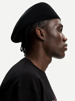 Bershka Pleciony Beret Mężczyzna Czarny