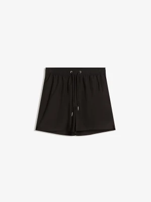 Bershka Podstawowy Strój Kąpielowy Mężczyzna Czarny