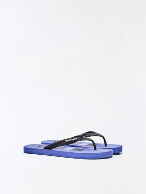 Bershka Sandały Volcom Mężczyzna Niebieski