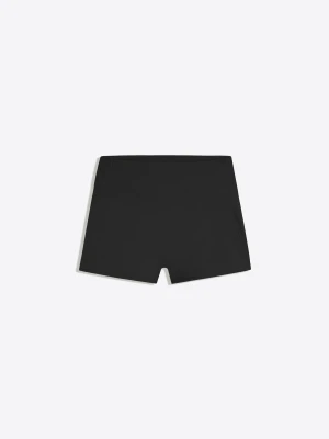 Bershka Shorty Z Tkaniny Technicznej Oddychające & Szybkoschnące Kobieta Czarny