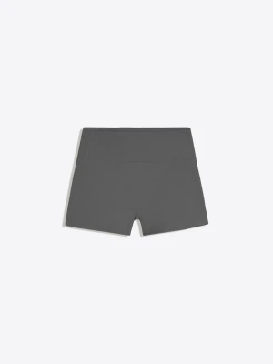 Bershka Szorty Z Tkaniny Technicznej Oddychające & Szybkoschnące Kobieta Grafitowy