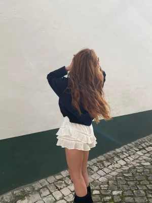 Bershka Spódnicospodenki W Stylu Boho Z Fakturą Kobieta Kremowy