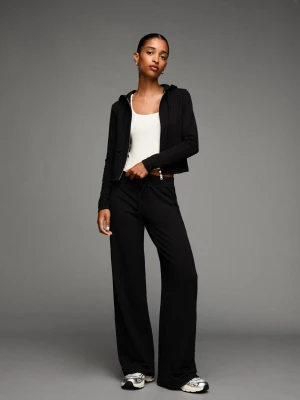 Bershka Spodnie Dresowe Kobieta Czarny