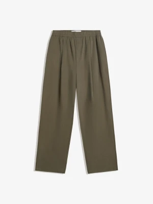 Bershka Spodnie Jogger O Kroju Baggy Mężczyzna Khaki