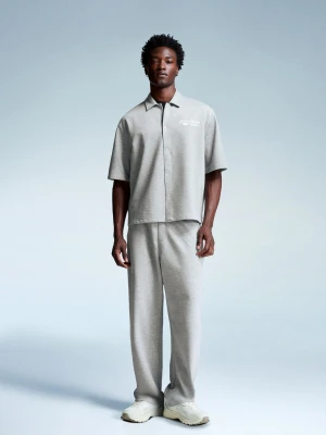 Bershka Spodnie Jogger Supper O Kroju Baggy Mężczyzna Szary