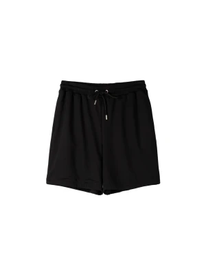 Zdjęcie produktu Bershka Sportowe Bermudy Z Siateczką Mężczyzna Czarny