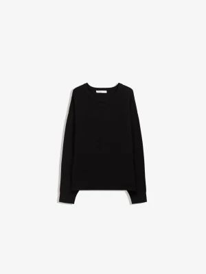Bershka Sweter Oversize Kobieta Czarny