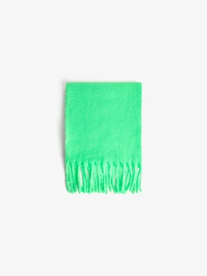 Bershka Szalik Gładki Kobieta Cytrynowy