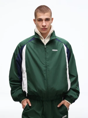 Bershka Techniczna Kurtka Sportowa Mężczyzna Zielony