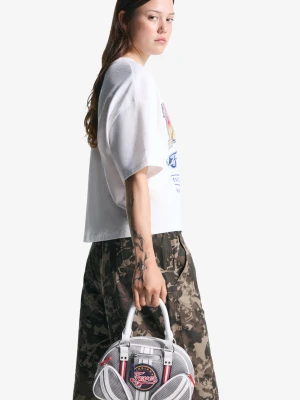 Bershka Torba Bowlingowa Wnba Kobieta Szary