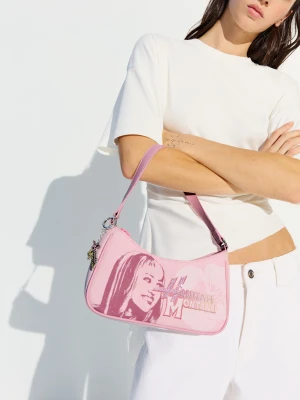 Bershka Torebka Hannah Montana Kobieta Cukierkowy Róż