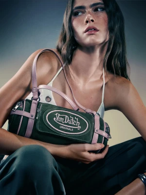 Bershka Torebka Von Dutch Kobieta Khaki