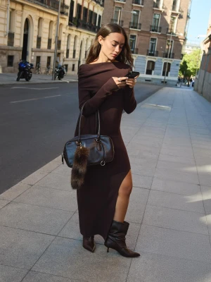 Bershka Torebka Ze Sztucznej Skóry Kobieta Brązowy