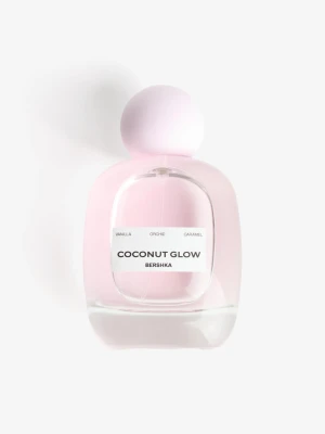 Bershka Woda Perfumowana Coconut Glow 100 Ml Kobieta Różowy