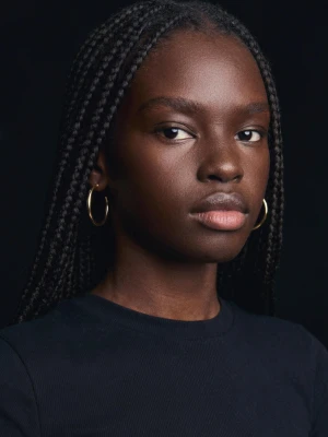 Bershka Zestaw 3 Kolczyków Kół Kobieta Złoty