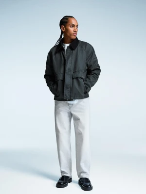 Bershka Zwężane Jeansy Mężczyzna Jasnoniebieski