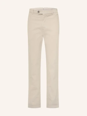 Berwich Chinosy Yretrolong O Kroju Slim Fit beige