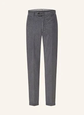 Berwich Chinosy Ze Sztruksu Retro Contemporary Fit grau