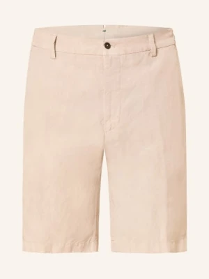 Berwich Szorty Chino Z Lnu beige