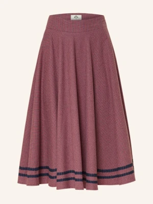 Berwin & Wolff Spódnica Do Stroju Ludowego Z Flaneli rot