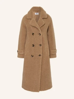 Betta Corradi Płaszcz Ze Sztucznego Futra beige