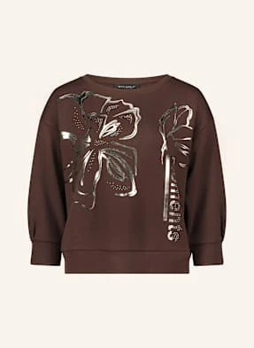 Betty Barclay Bluza Nierozpinana Z Ozdobnymi Kamykami I Rękawami 3/4 braun