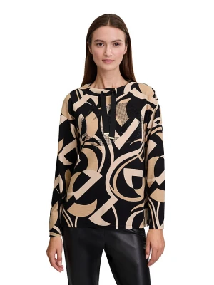 Betty Barclay Bluza w kolorze czarno-beżowym rozmiar: 40