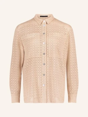 Betty Barclay Bluzka Koszulowa Imitująca Skórę beige