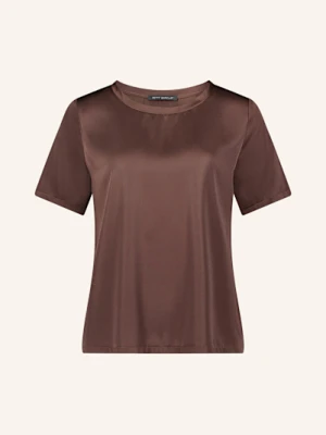 Betty Barclay Bluzka Z Satyny braun