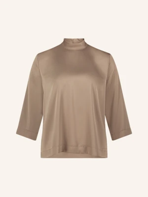 Betty Barclay Bluzka Z Satyny Z Rękawami 3/4 beige