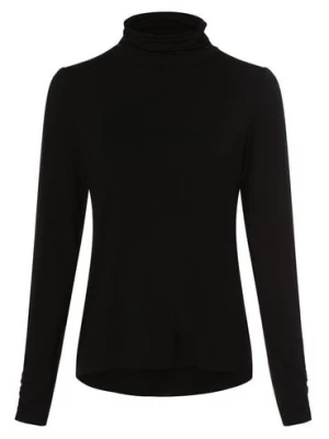 Betty Barclay Damska koszulka z długim rękawem Kobiety wiskoza czarny jednolity,