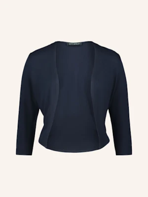 Betty Barclay Dzianinowe Bolerko Z Rękawami 3/4 blau