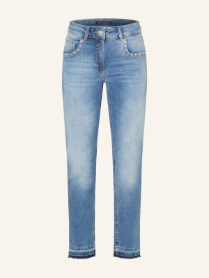 Betty Barclay Jeansy Skinny Z Kamyczkami Ozdobnymi blau 8619 Middle Blue Denim