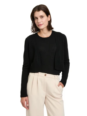 Betty Barclay Kaszmirowy kardigan w kolorze czarnym rozmiar: 40