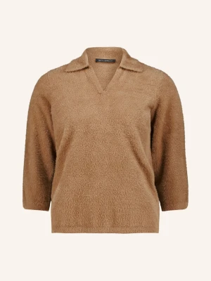 Betty Barclay Koszulka Polo Z Dzianiny Z Rękawami 3 / 4 braun CAMELOWY