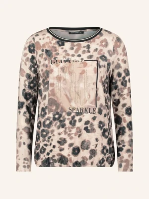 Betty Barclay Koszulka Z Długim Rękawem Z Kamieniami Ozdobnymi beige