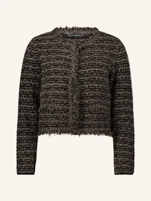 Betty Barclay Kurtka Z Bouclé Z Cekinami schwarz